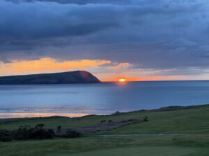 Newport, Pembrokeshire sunset
