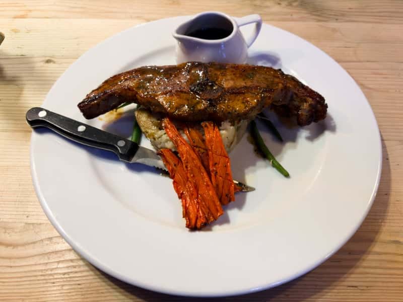 Castle Inn Newport Pembs Lamb Chop