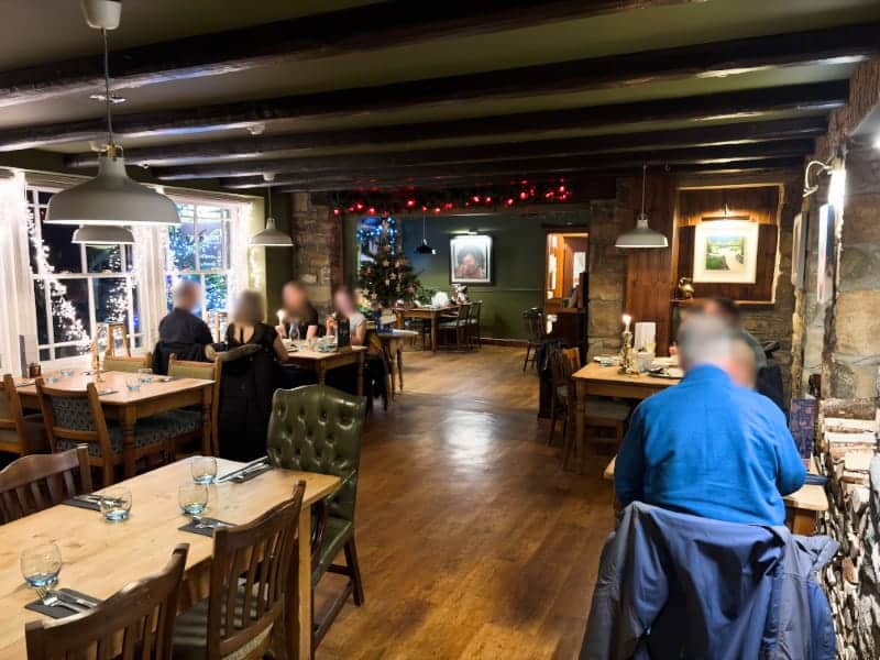 Castle Inn Pembs Restaurant