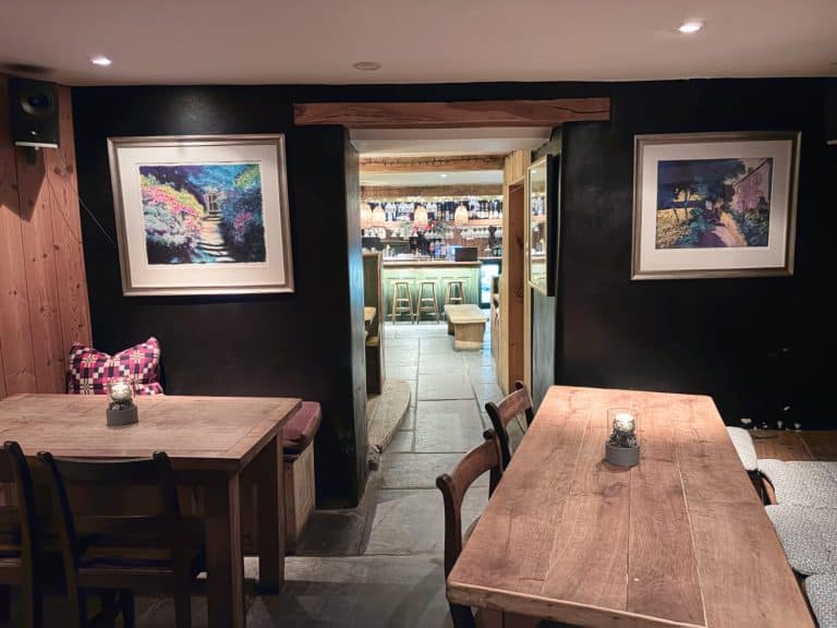 Llys Meddyg cellar bar