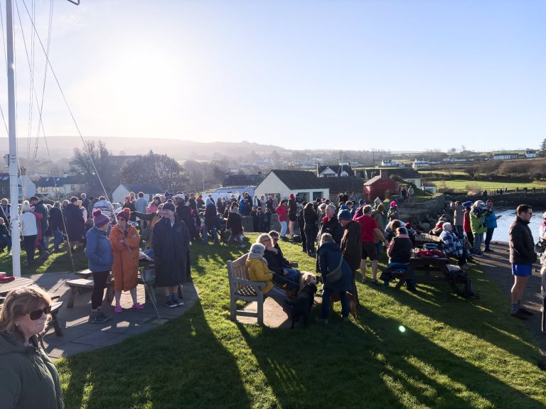 Newport Boat Club boxing day swim