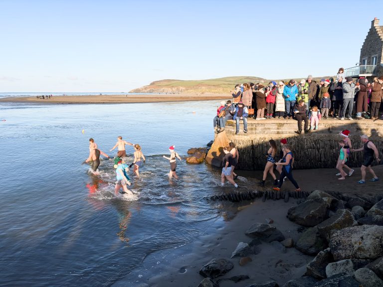 Newport boxing day swim