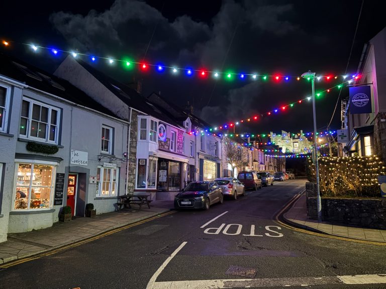 Newport Christmas Market Street