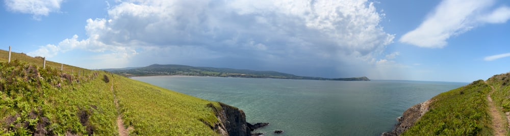 Newport Pembs storm brewing