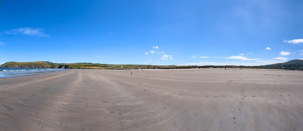Newport Sands empty beach