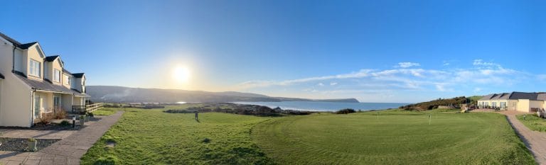 Peg-y-Don view Christmas