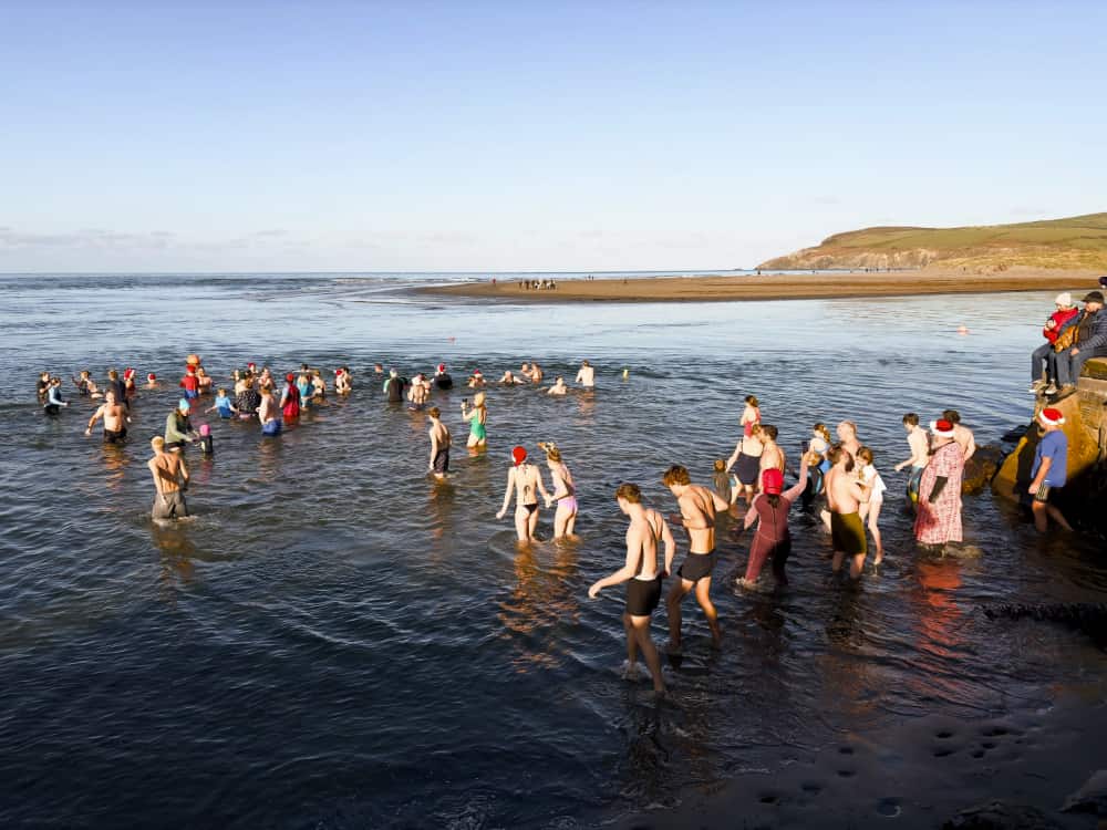 Wild swimming Newport Pembrokeshire